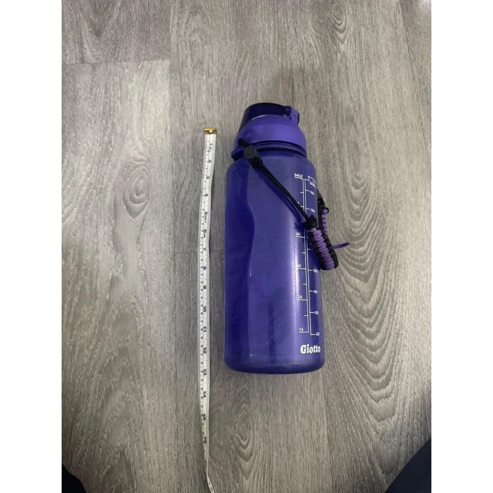 Giotto Sport  Water Bottle with Time Marker 64oz - 2000ml